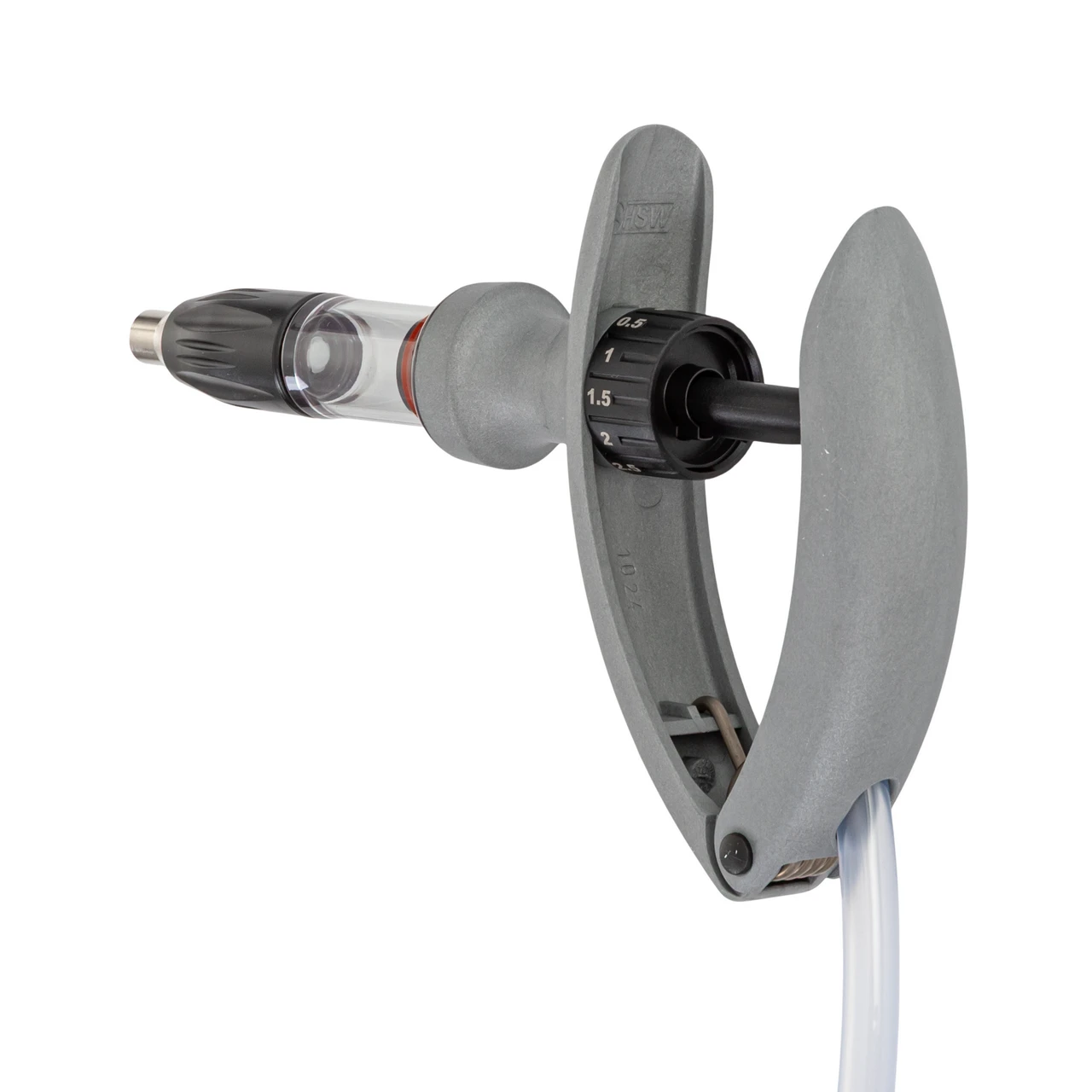 Seringă automată HSW ECO-Matic cu atașament de furtun, Luer Lock, 0,5-6 ml