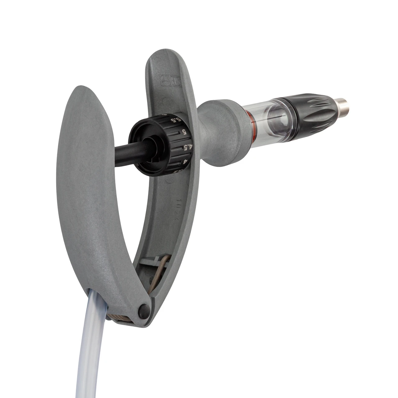 Seringă automată HSW ECO-Matic cu atașament de furtun, Luer Lock, 0,5-6 ml
