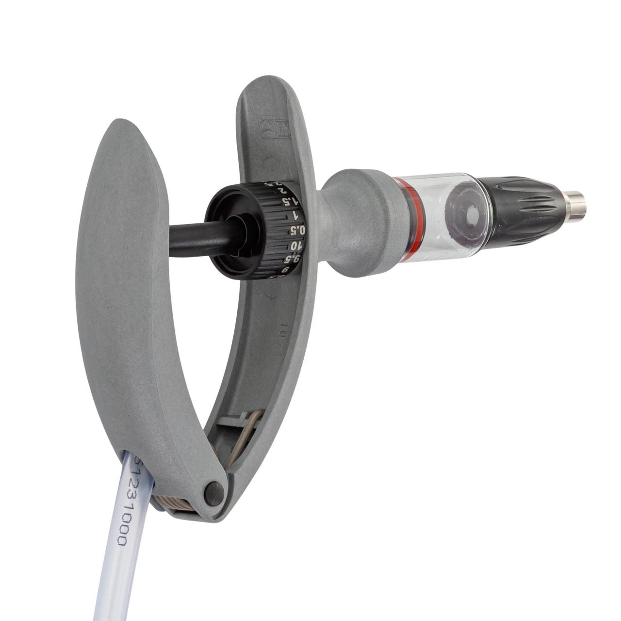 Seringă automată HSW ECO-Matic cu atașament de furtun, Luer Lock, 0,5-10 ml