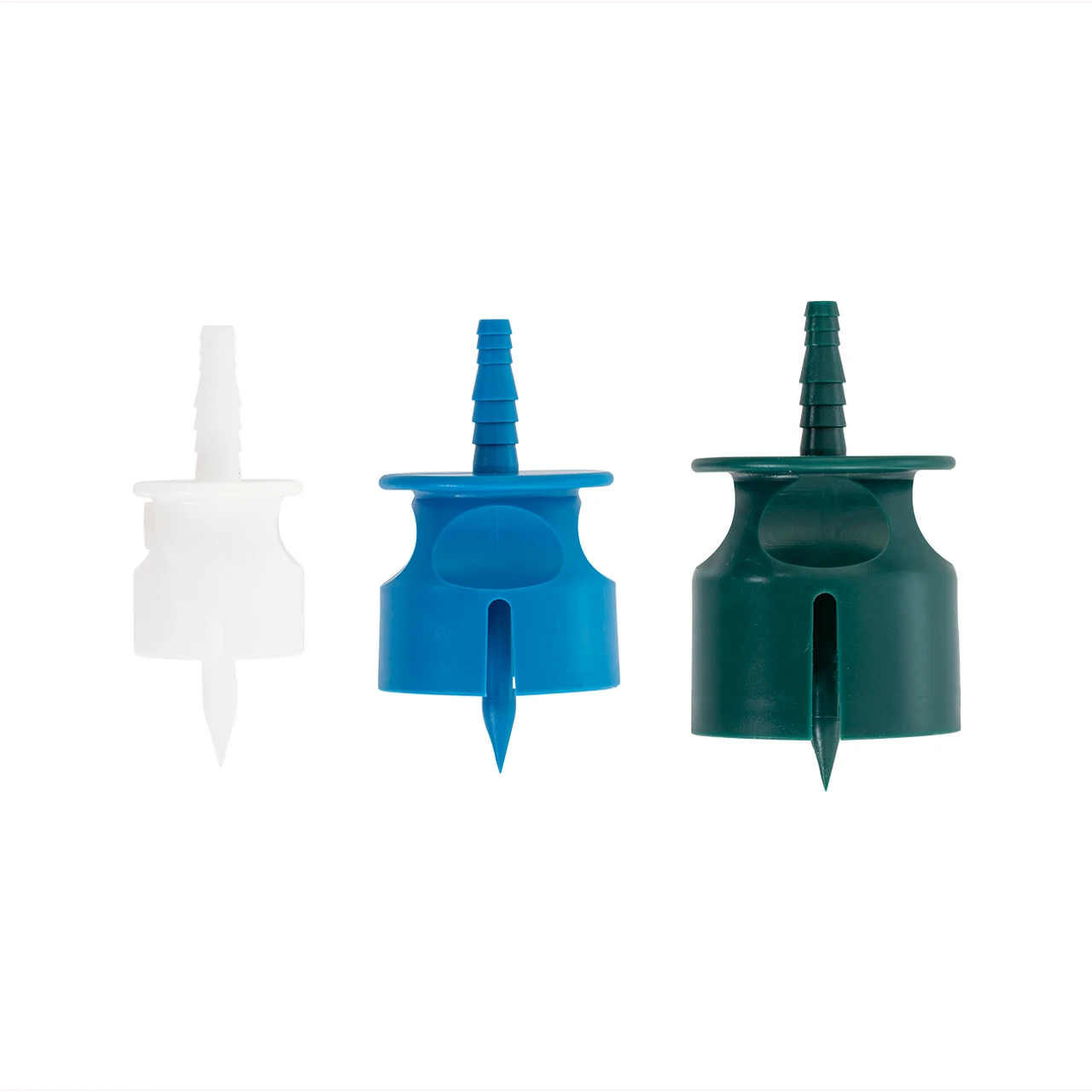 Set capace-adaptoare pentru flacoane, pentru seringi automate cu furtun