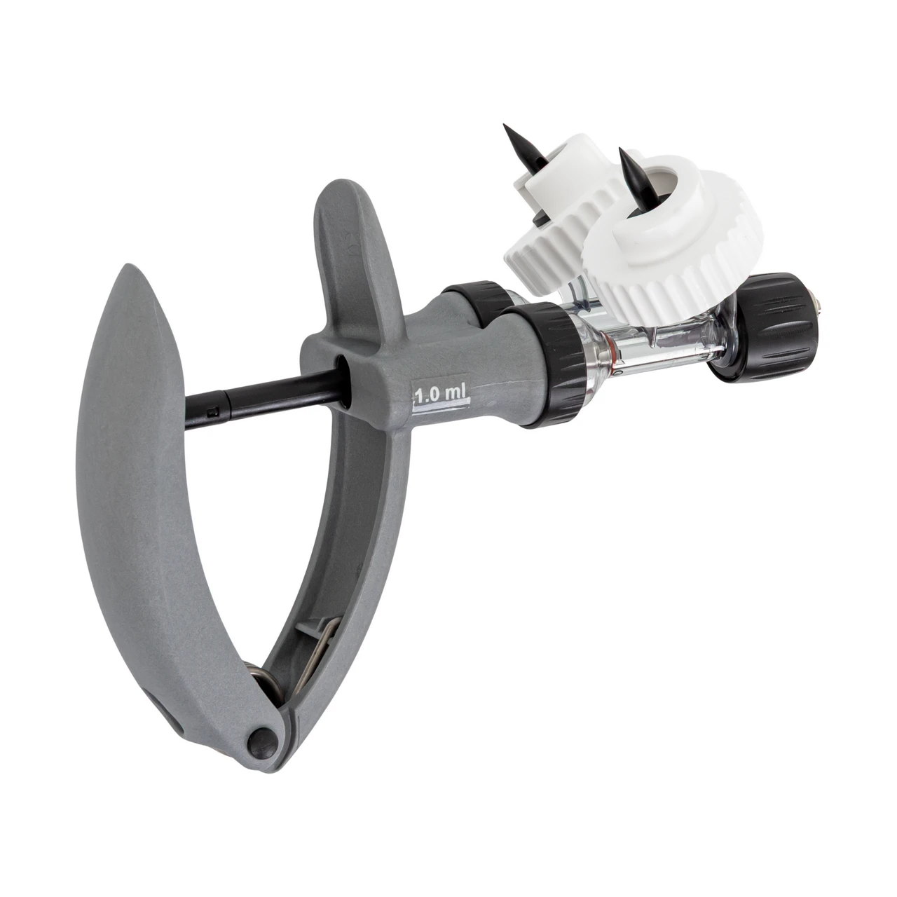Seringă automată HSW ECO-Matic Twin cu atașament de furtun, Luer Lock, 1-1 ml