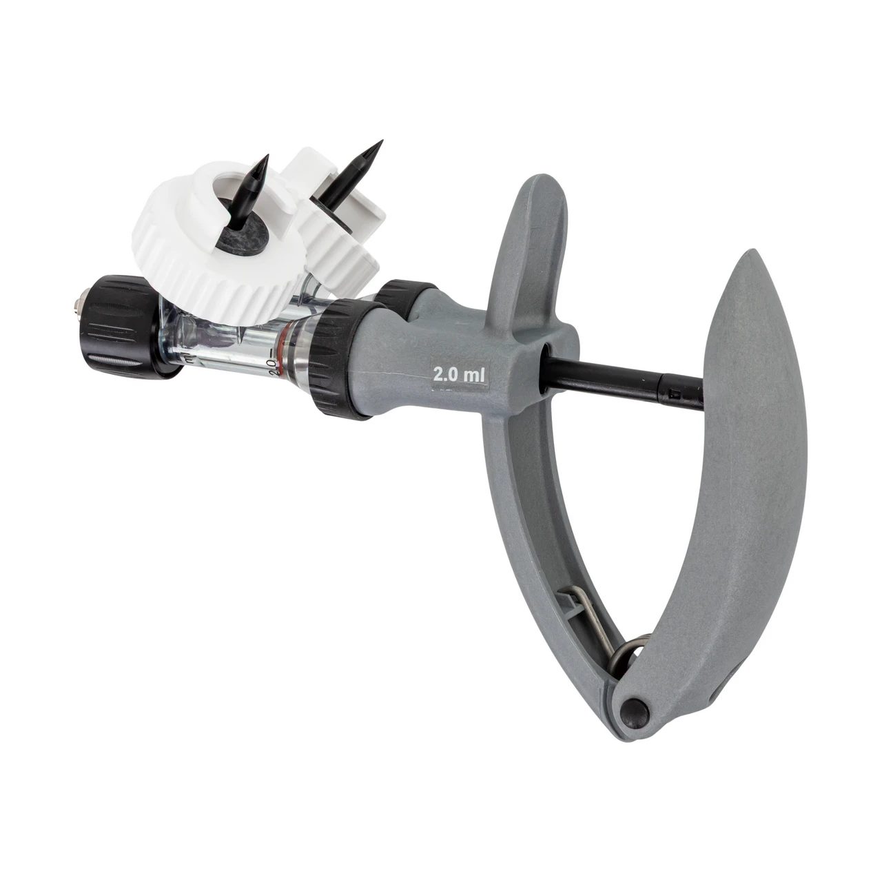 Seringă automată HSW ECO-Matic Twin cu atașament de furtun, Luer Lock, 2-2 ml