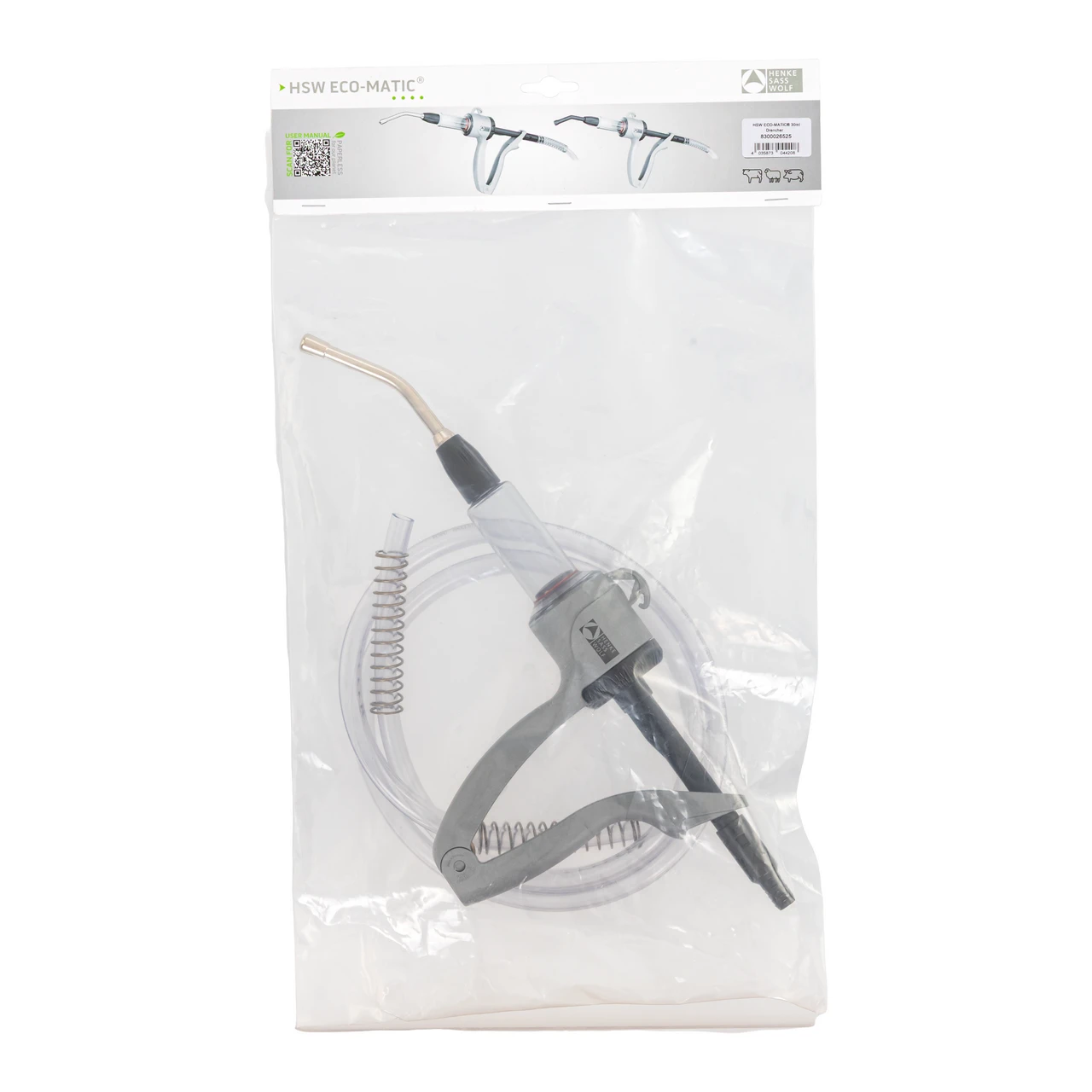 Dozator automat HSW Eco-Matic, cu atașament de furtun, 5-30 ml