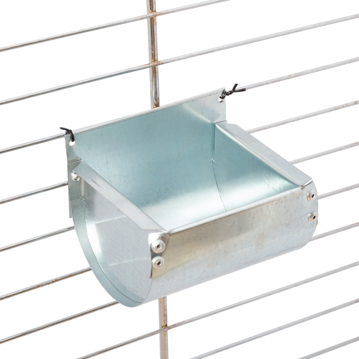 Hrănitoare metalică pentru rozătoare, 12 cm
