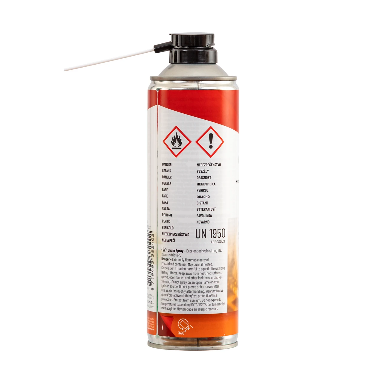 Spray lubrifiant pentru lanțuri, 500 ml