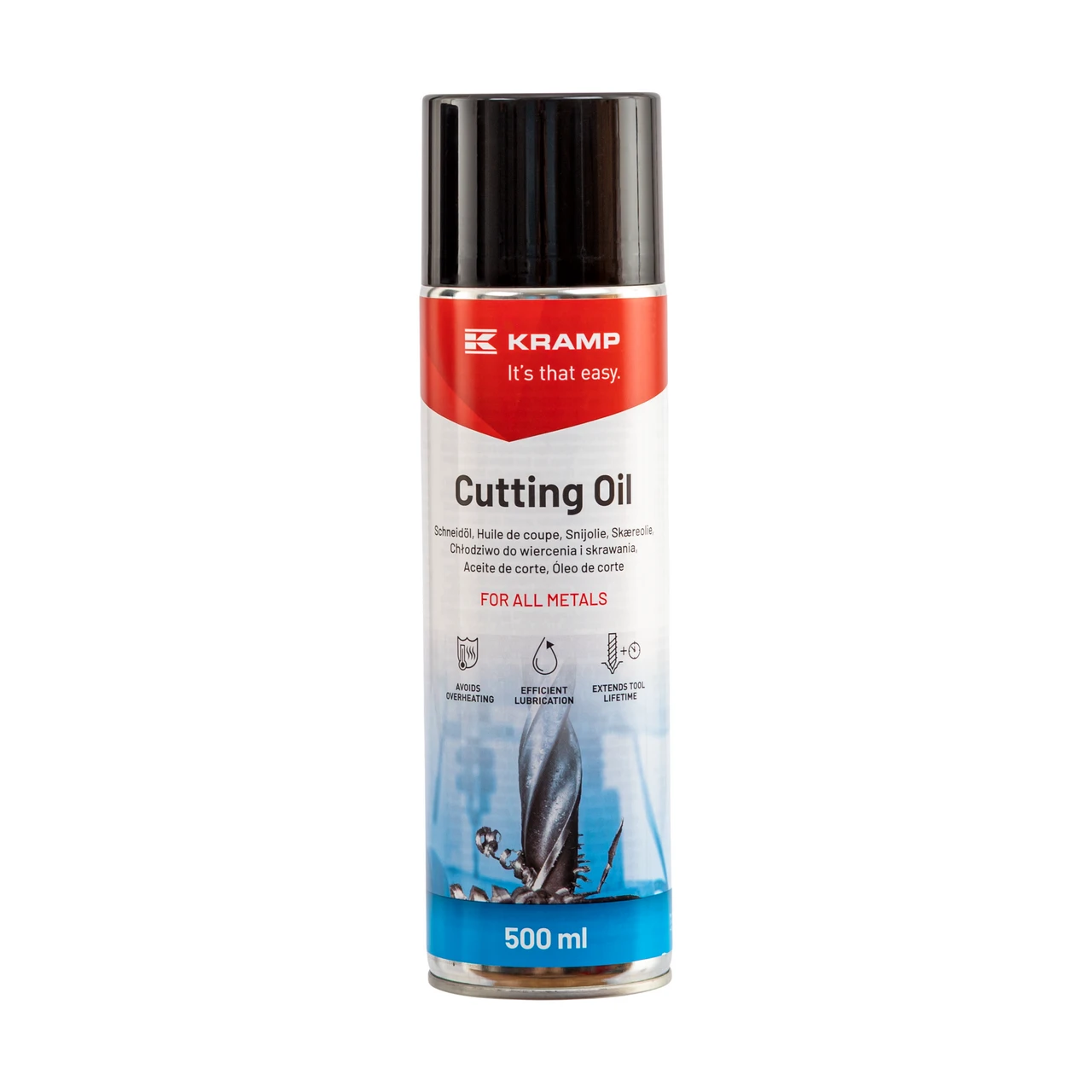 Spray cu ulei de tăiere pentru prelucrarea metalelor, 500 ml