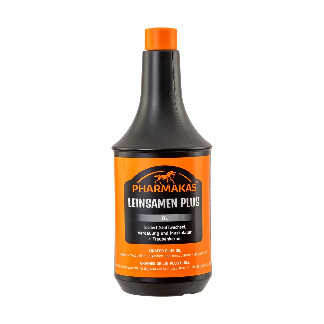 Ulei de semințe de in pentru cai, Pharmakas, 1000 ml