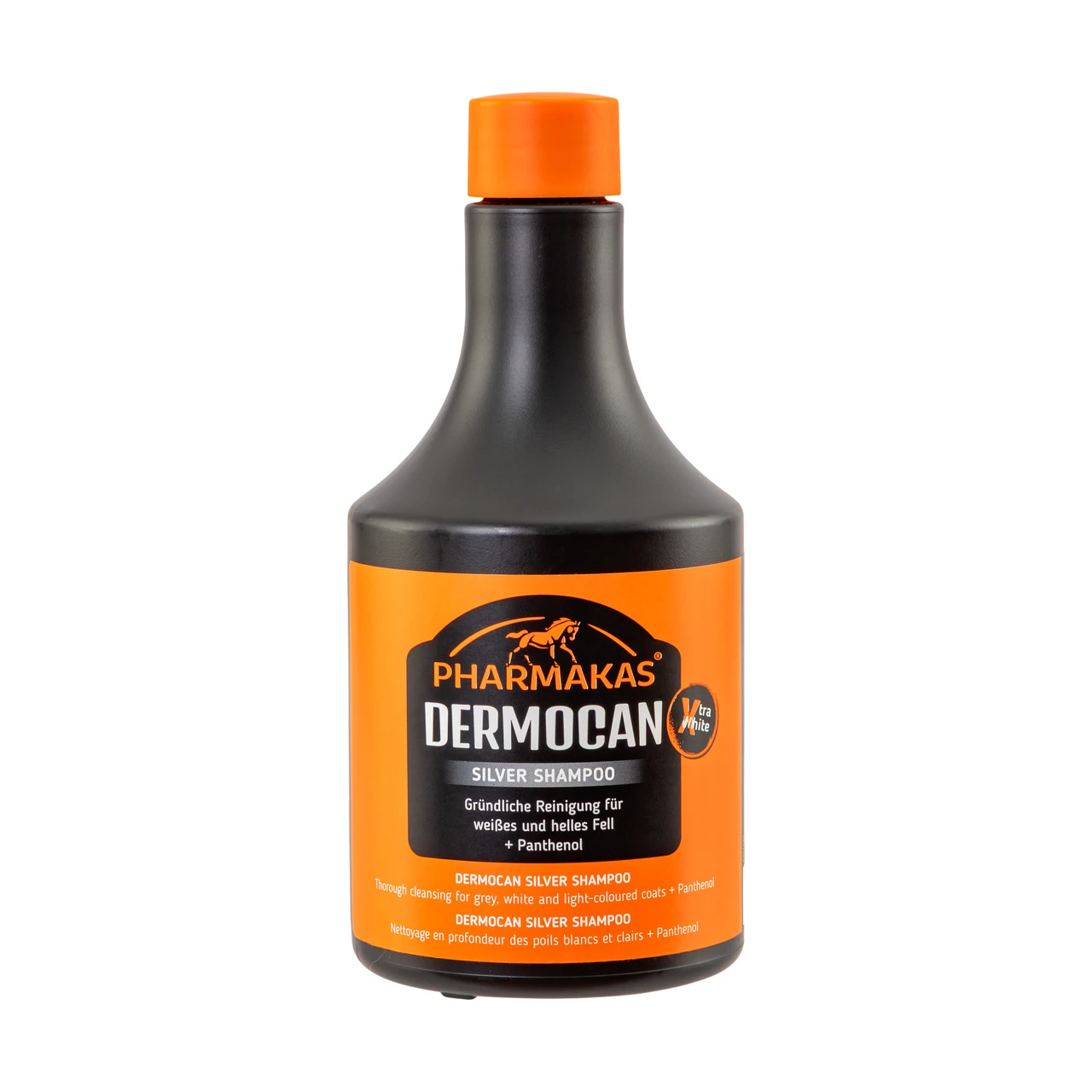 Șampon pentru cai, Pharmakas Dermocan Silver, 500 ml