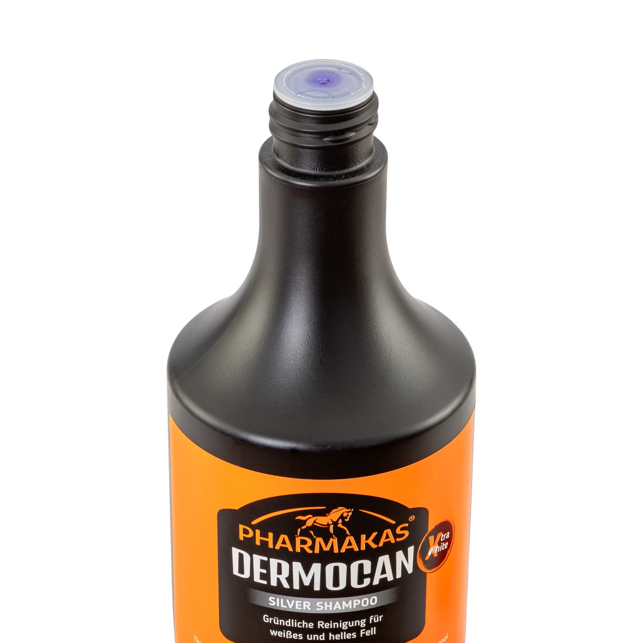 Șampon pentru cai, Pharmakas Dermocan Silver, 500 ml