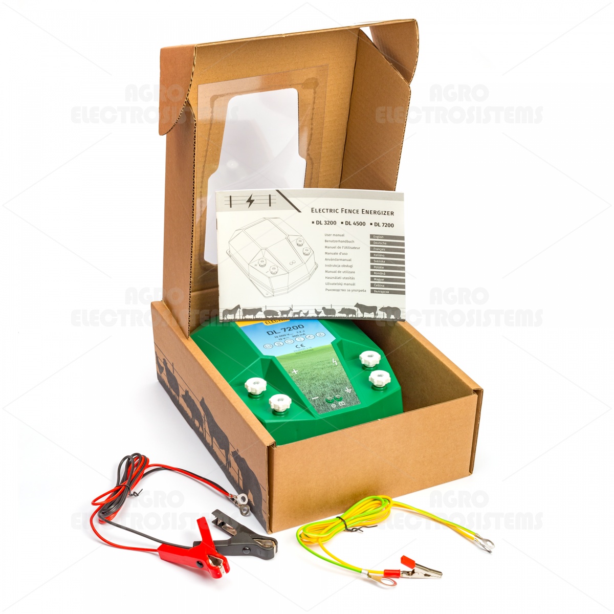 Aparat gard electric DL 7200, 7,2 Joule, cu sistem solar 30 W