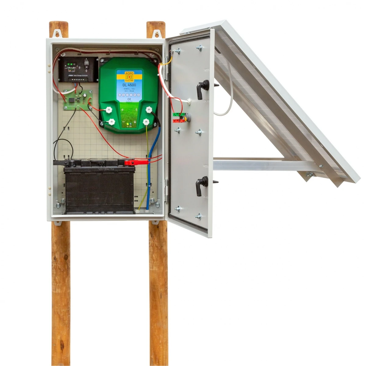 Aparat gard electric compact DL 4500 cu sistem solar 30 W