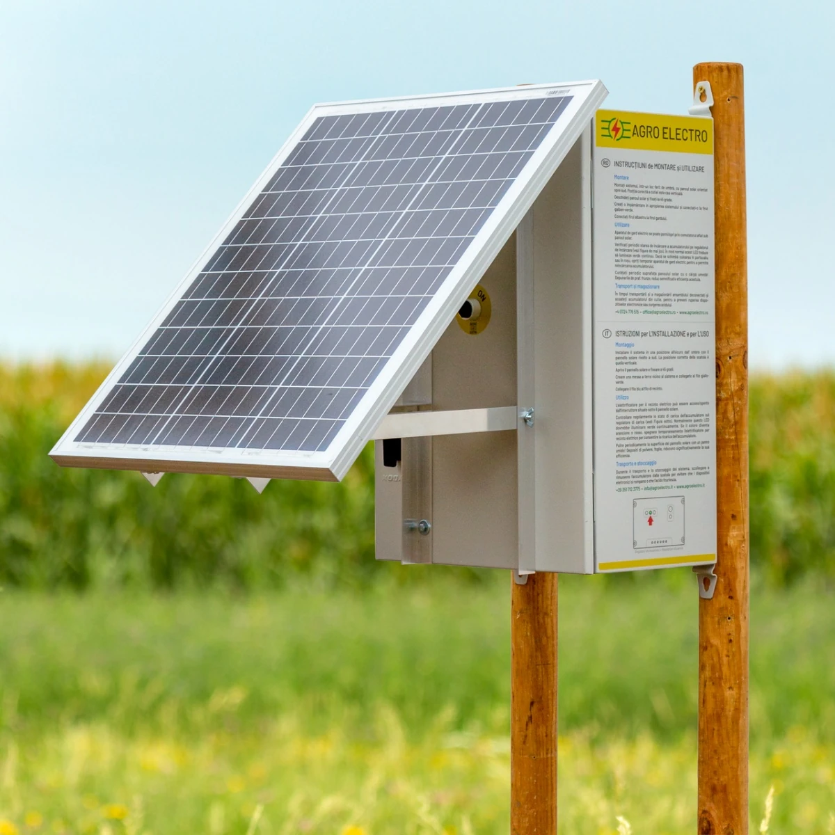 Aparat gard electric compact DL 7200 cu sistem solar 50 W