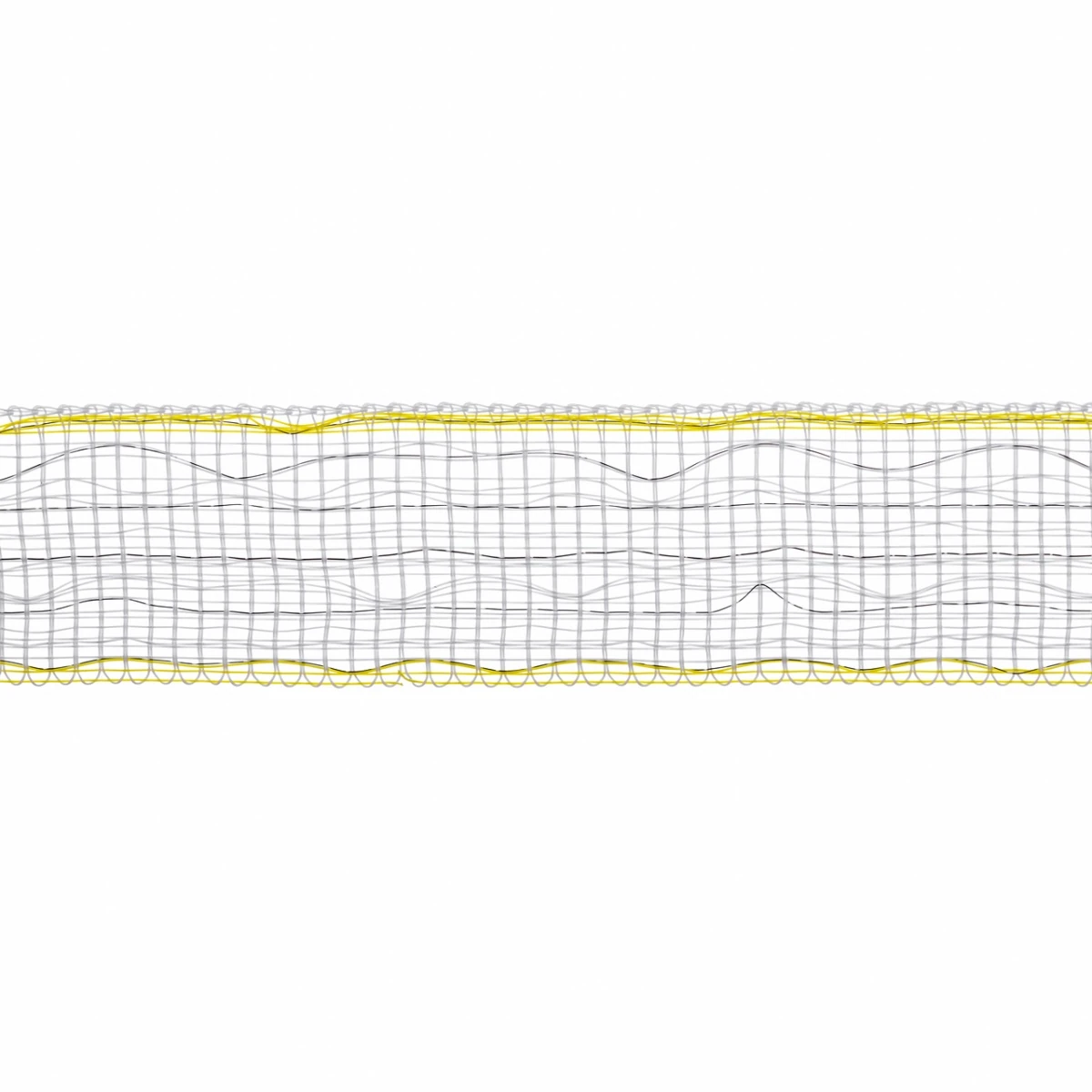 Bandă gard electric - 40 mm - 200 m - 120 kg - 0,38 Ω/m