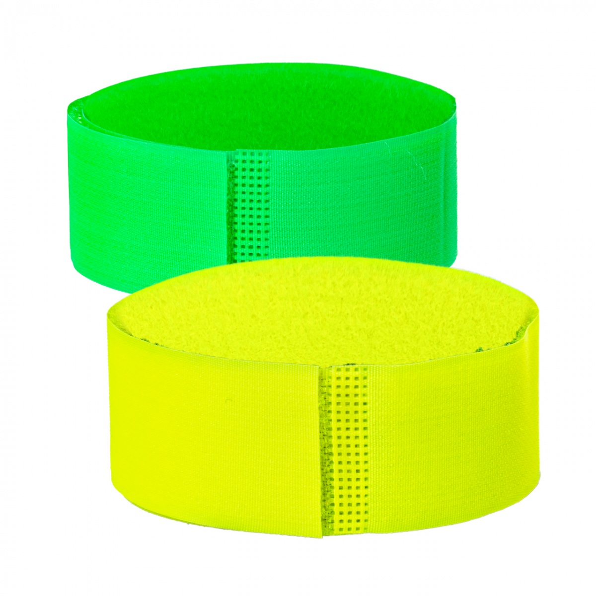 Set brățări de marcaj detașabile pentru vaci, verde + galben,  10 buc.
