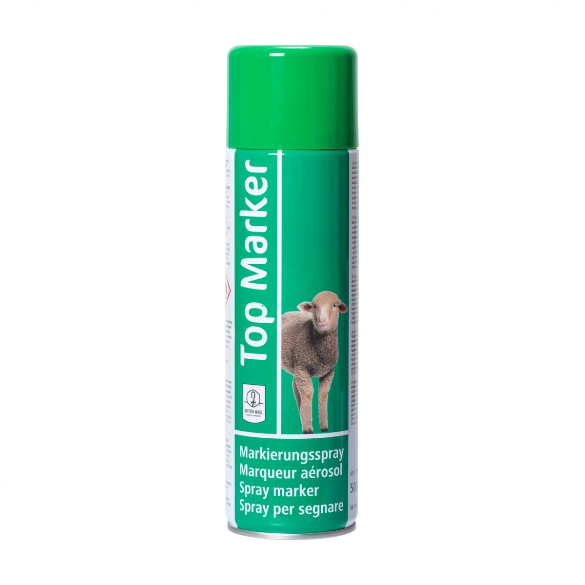 Spray verde pentru marcarea ovinelor, TopMarker, 500 ml :: Verde