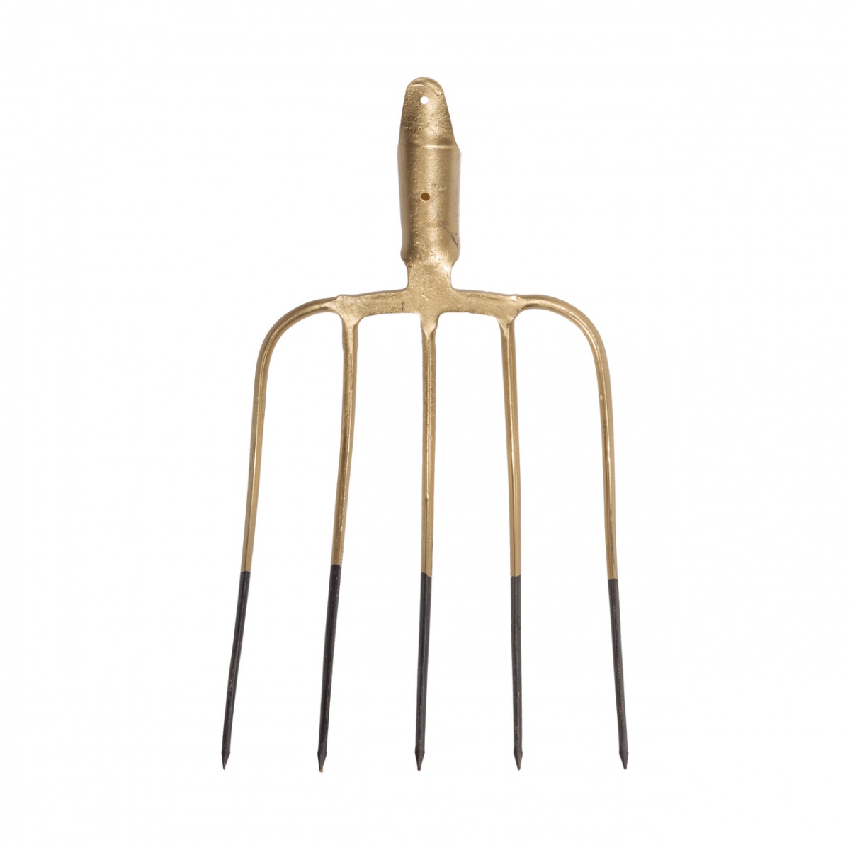 Furcă de bălegar cu 5 coarne, fără coadă, 24 × 31 cm