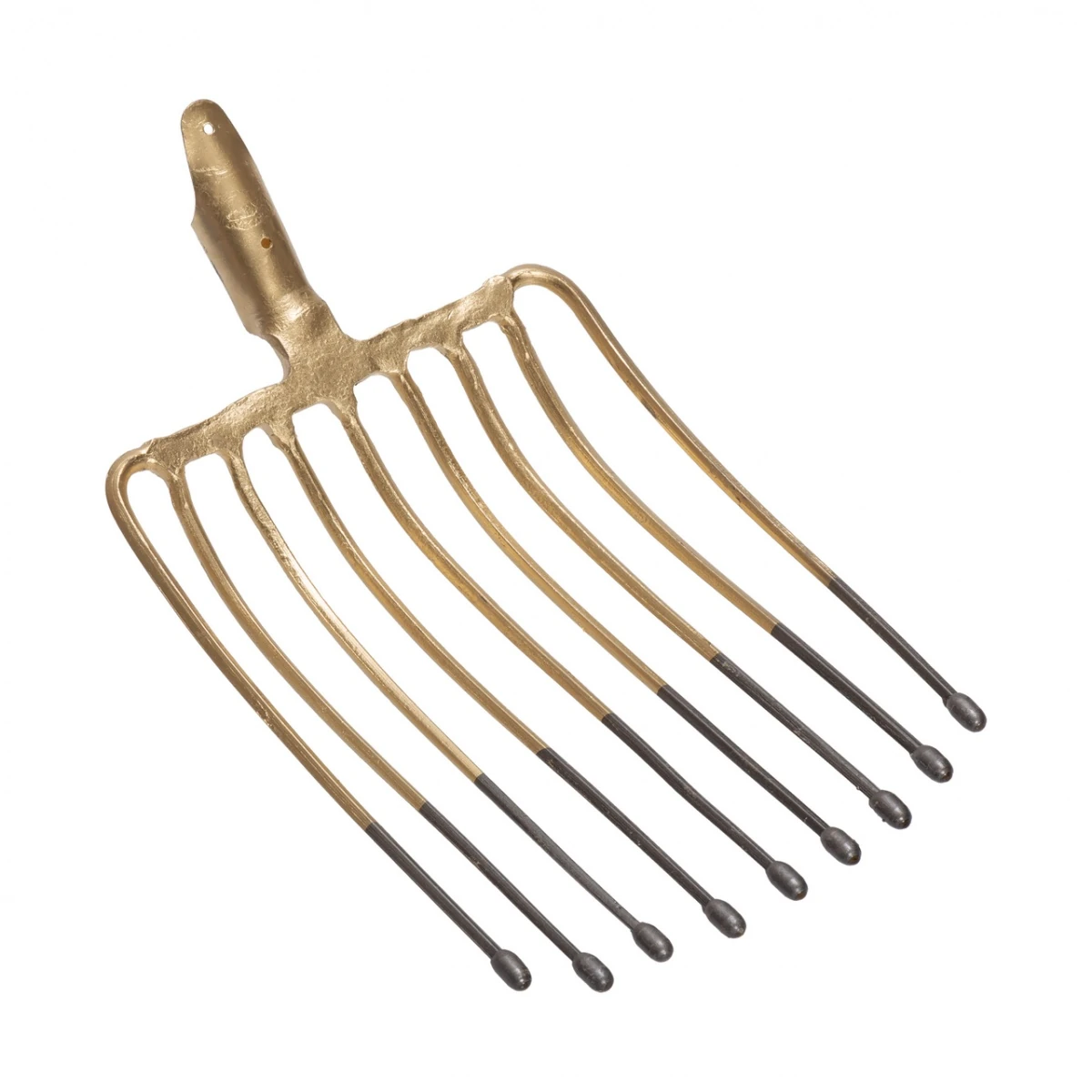 Furcă pentru cartofi, cu 9 coarne, fără coadă, 27 × 36 cm