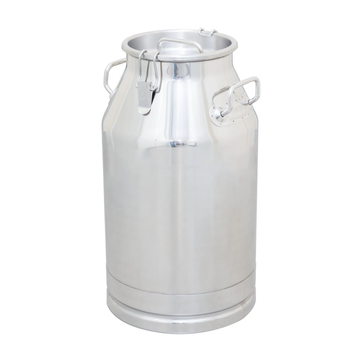 Bidon inox pentru transport lapte, cu capac tip clips, 40 litri :: 40 litri