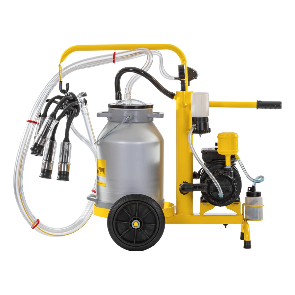 Aparat de muls vaci, cu 1 bidon aluminiu de 25 litri, eco