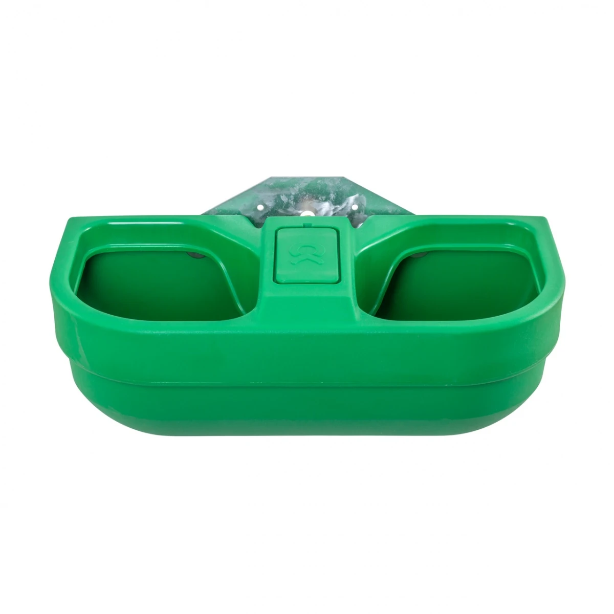 Adăpătoare dublă din plastic, cu nivel constant, 58 litri