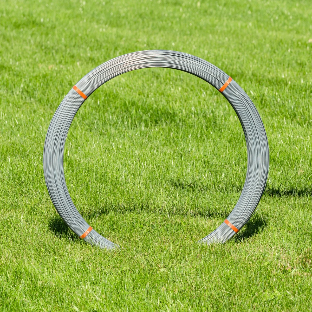 Sârmă galvanizată pentru gard electric 2,5 mm - 625 m - 650 kg - 0,035 Ω/m
