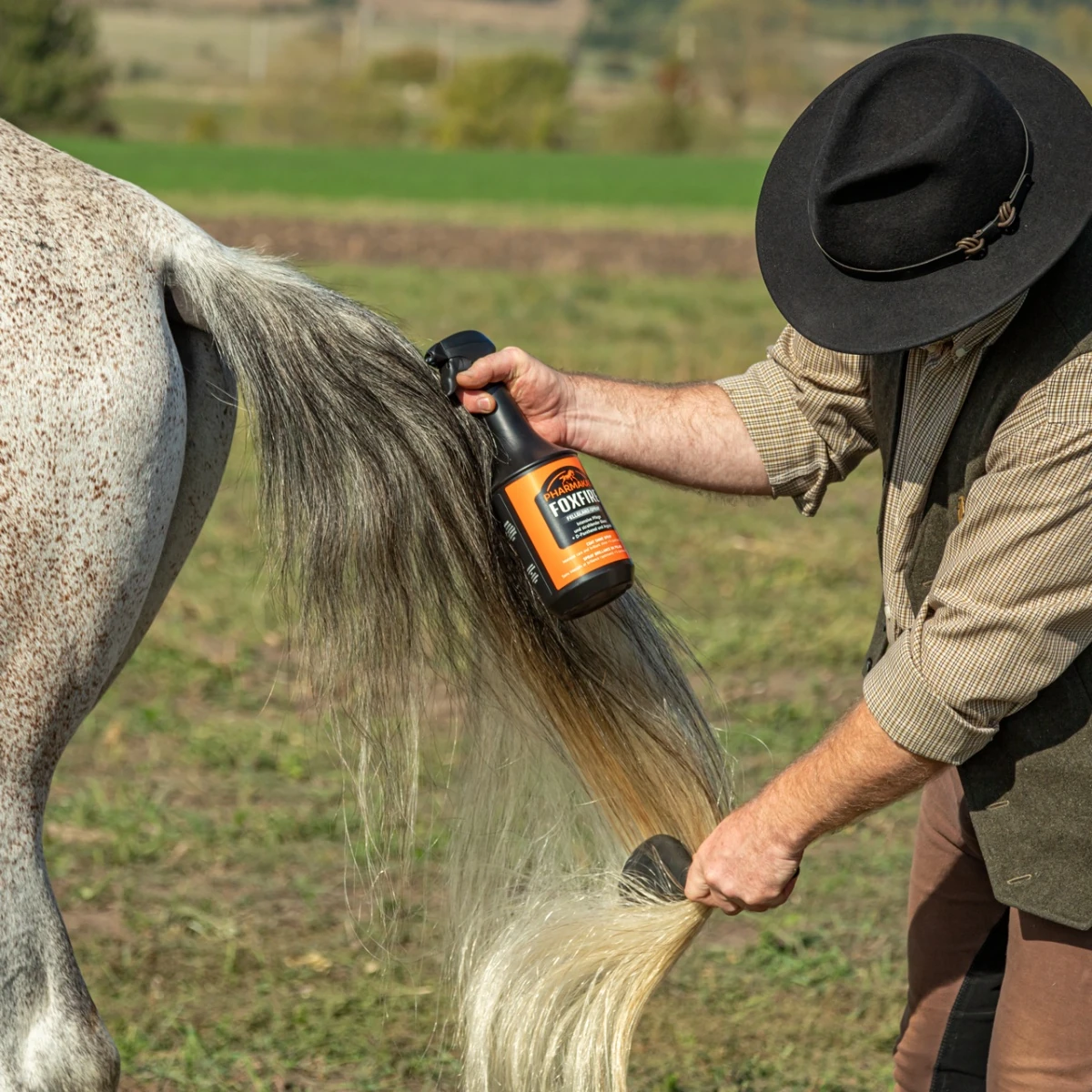 Spray pentru lustruirea părului, Pharmakas Foxfire, 1000 ml :: 1000 ml