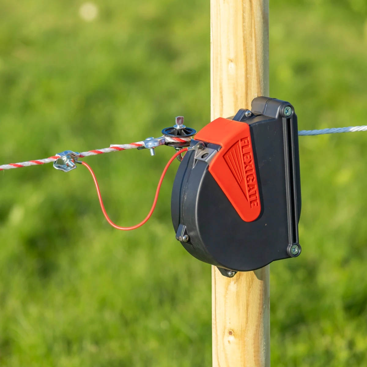 Set poartă cu fir pentru gard electric, Ako Flexigate, 7,5 m