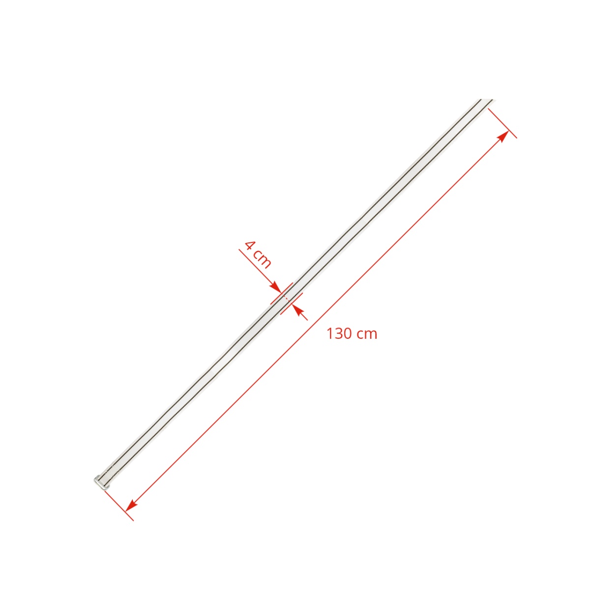 Colier pentru vaci, 130 × 4 cm