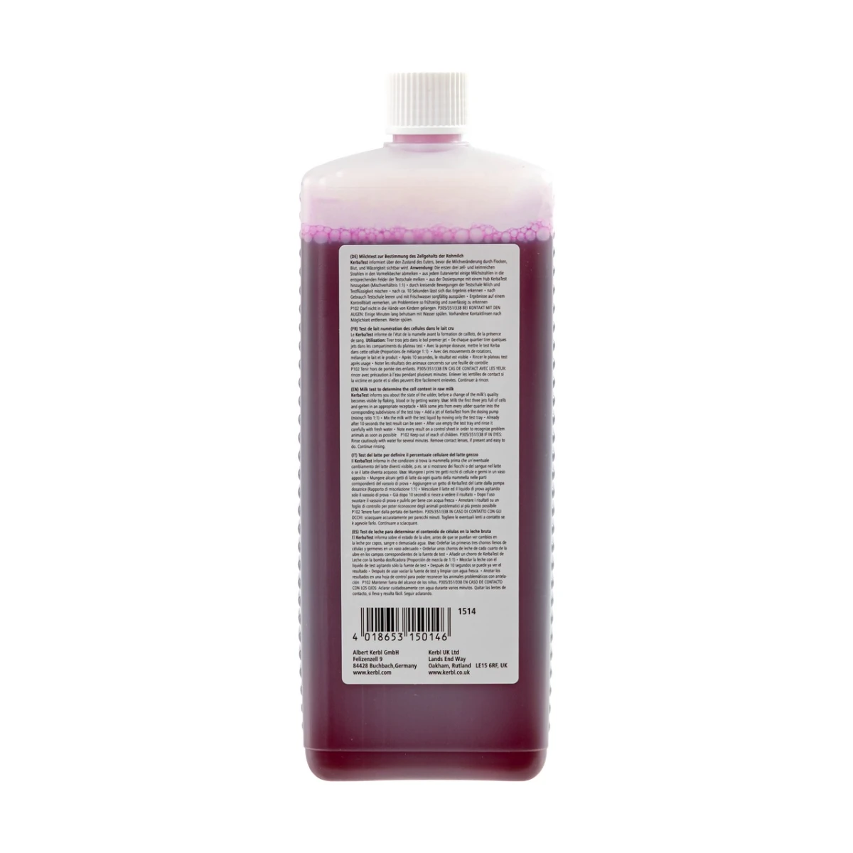 Soluție test de lapte KerbaTEST (Kerbl), 1 litru