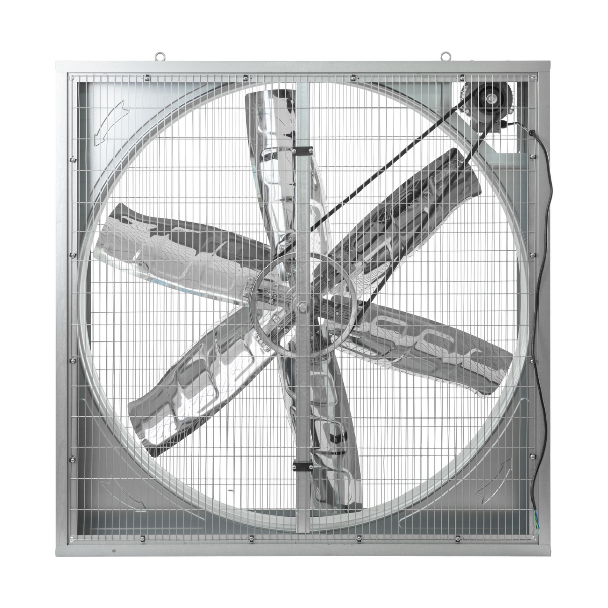 Ventilator industrial pentru adăposturi de vite, 140 × 140 cm, 1,1 kW, 400 V