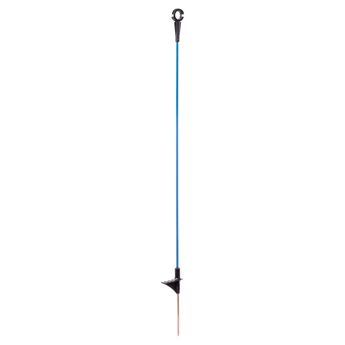 Stâlp din fibră de sticlă, AKO Oval Premium, 110 cm, albastru