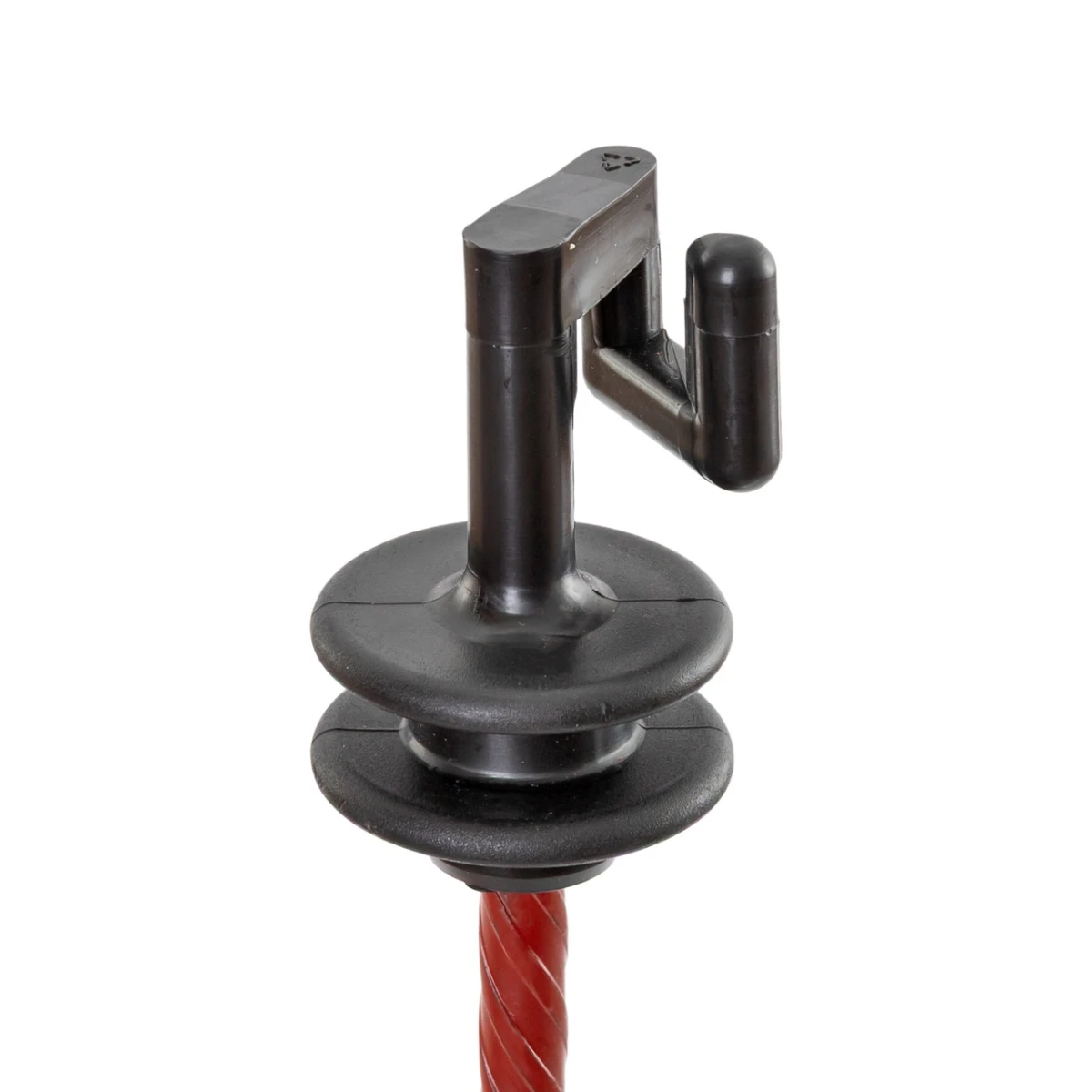 Izolator de schimb pentru stâlp din oțel rotund Ø8 mm, 25 buc.
