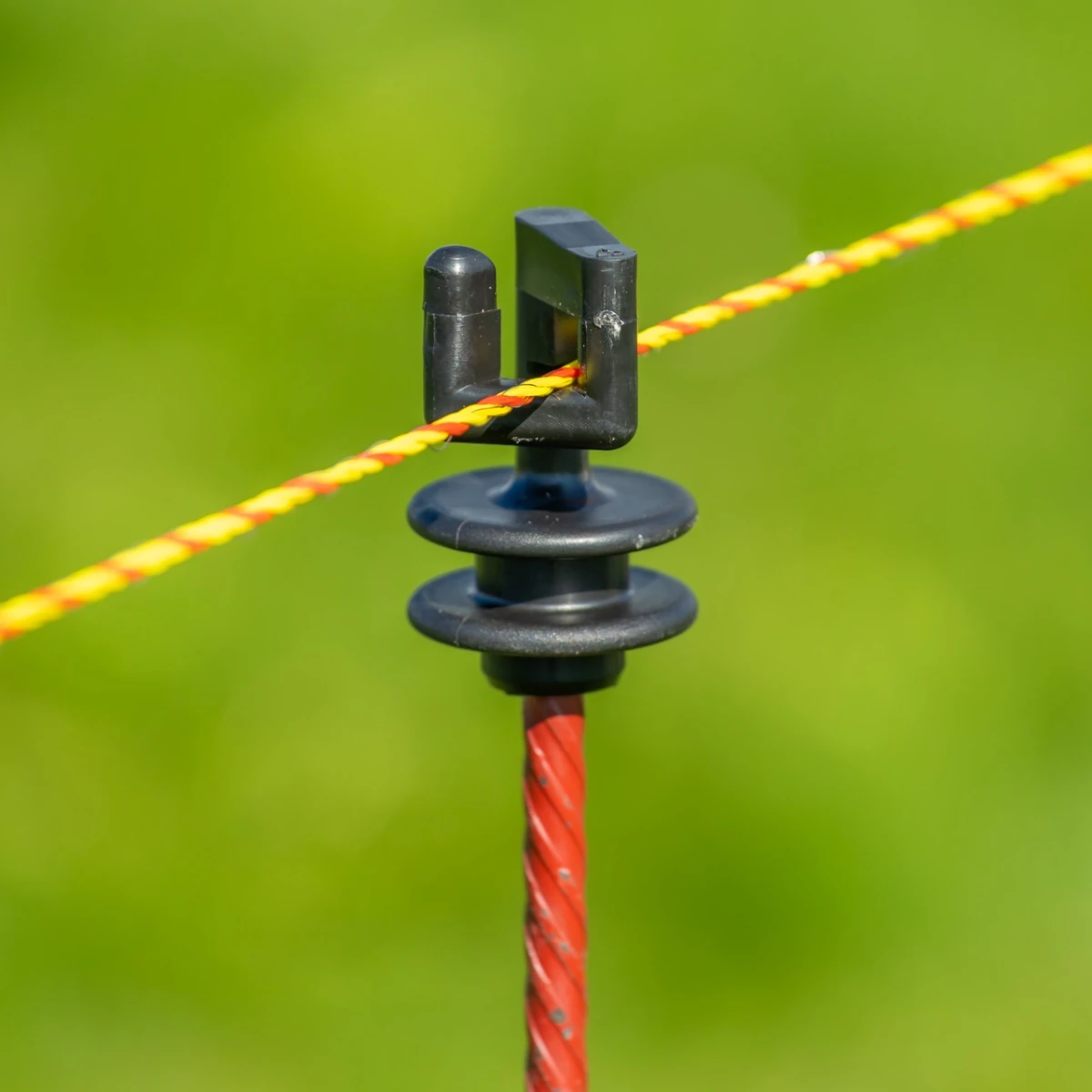 Izolator de schimb pentru stâlp din oțel rotund Ø8 mm, 25 buc.