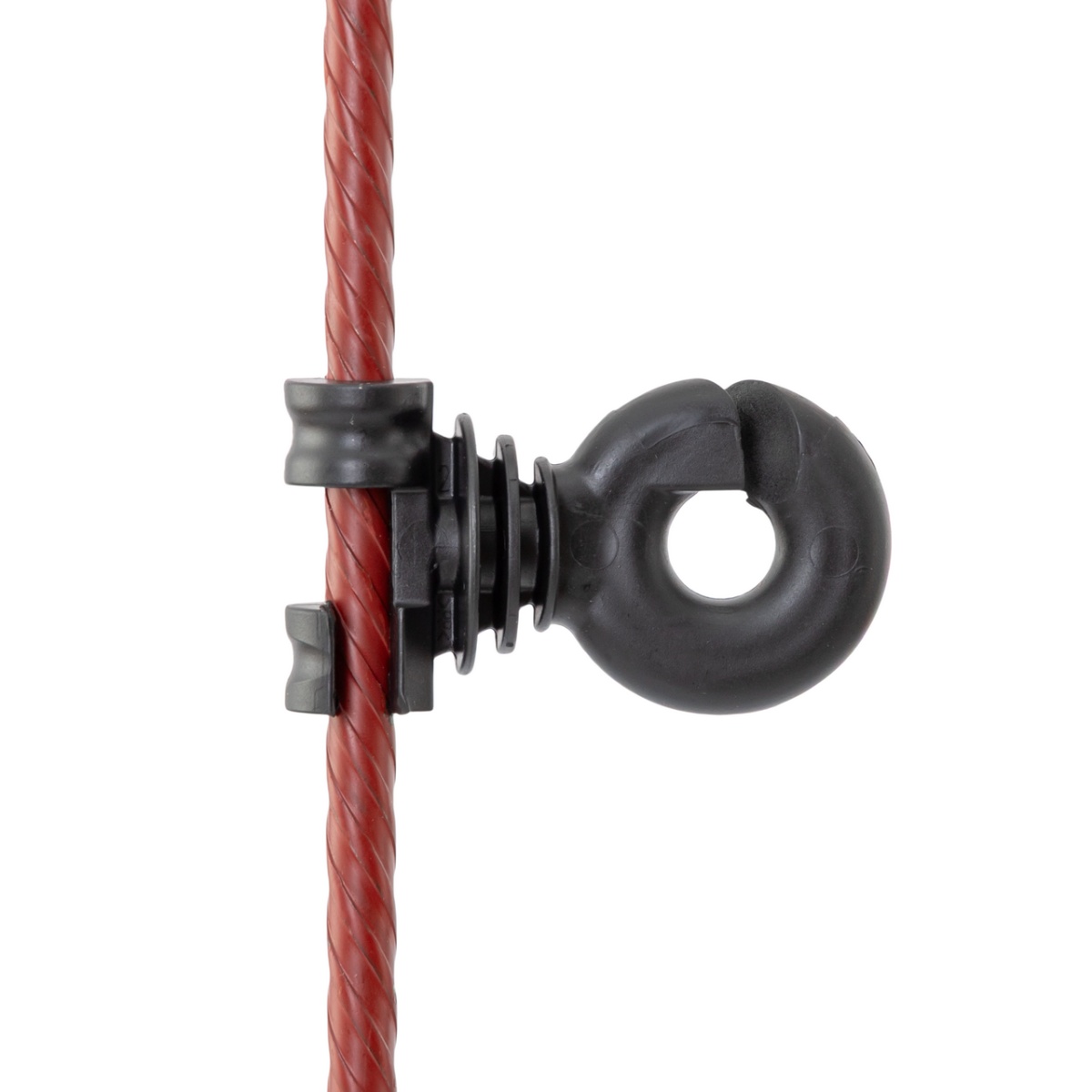Izolator suplimentar pentru stâlp din oțel rotund Ø8 mm, 25 buc.