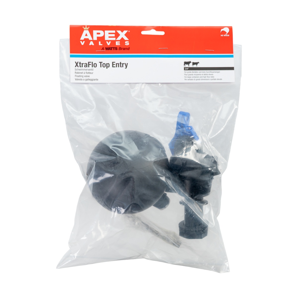 Plutitor XtraFlo Top Entry, 3/4"