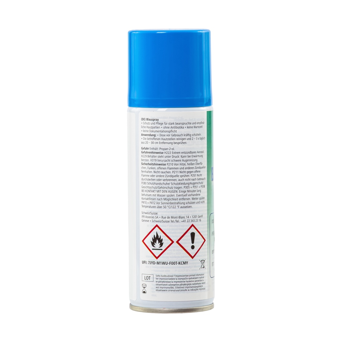 Spray albastru pentru dezinfecție, BlauCare, 200 ml