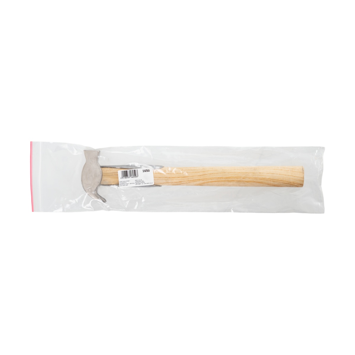 Ciocan pentru potcovit, cu mâner din lemn întărit, 33 cm