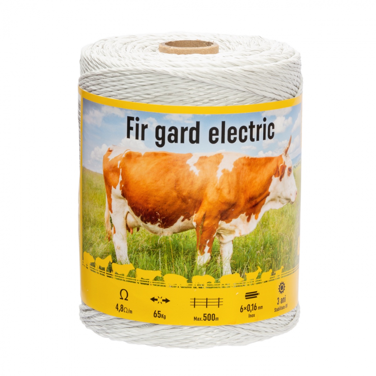 Fir gard electric - 400 m - 65 kg - 4,8 Ω/m