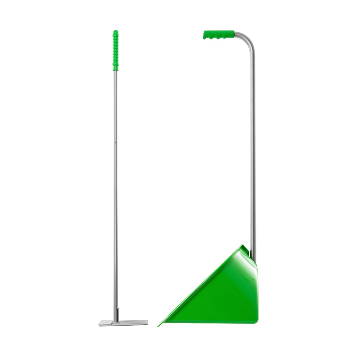 Lopată Mistboy cu greblă, verde, 90 cm