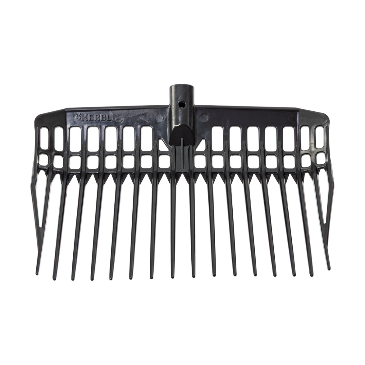 Furcă pentru gunoi de grajd, EcoFork, negru, 40 × 33 cm