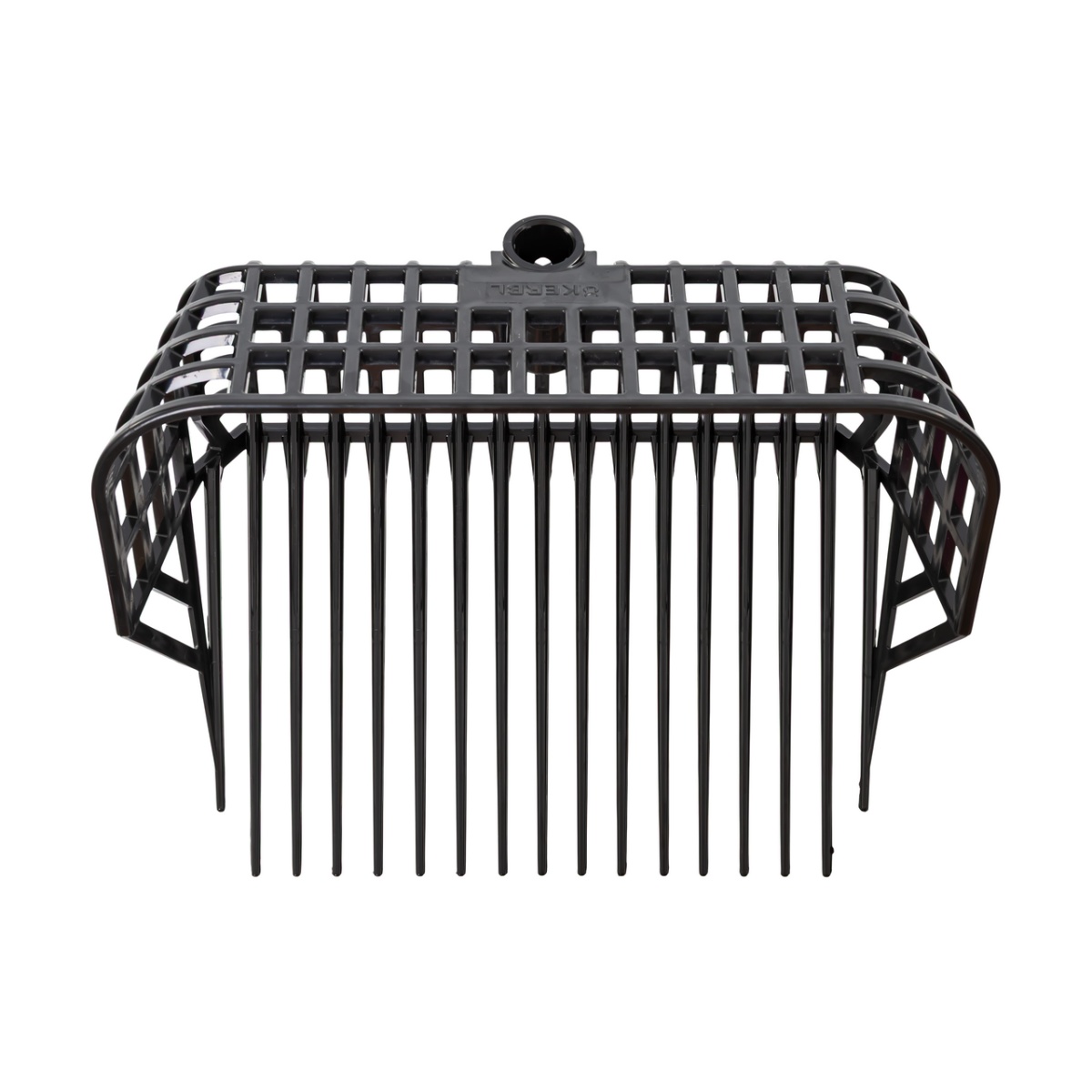 Furcă pentru gunoi de grajd, MaxiFork, negru, 38 × 30 cm