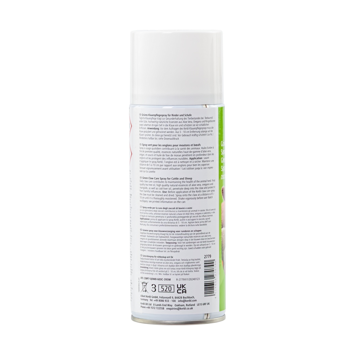 Spray verde pentru copite, 400 ml