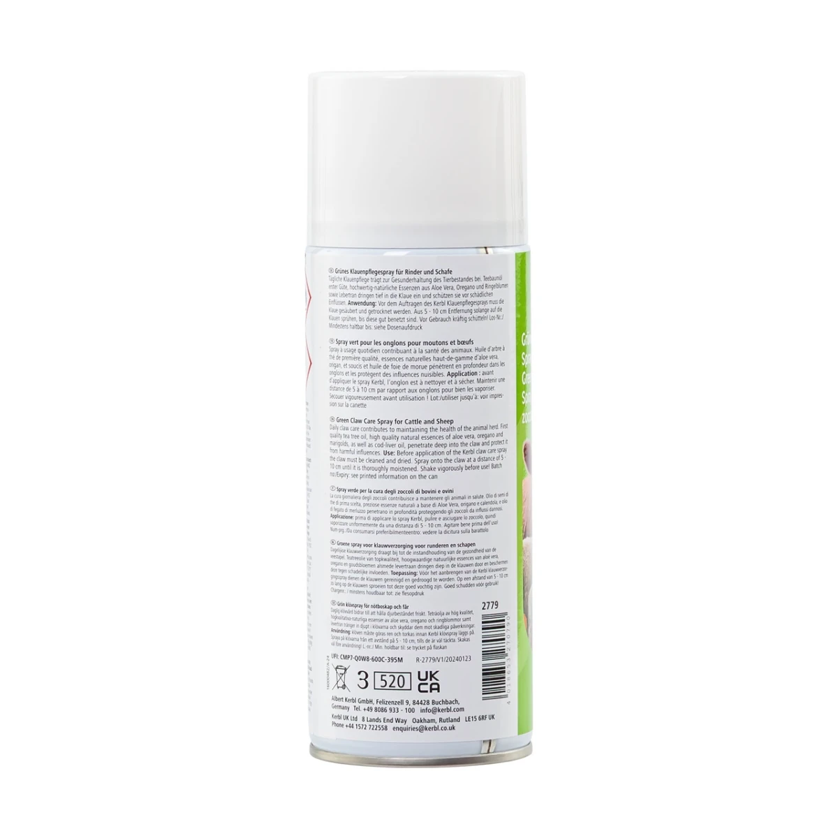 Spray verde pentru copite, 400 ml