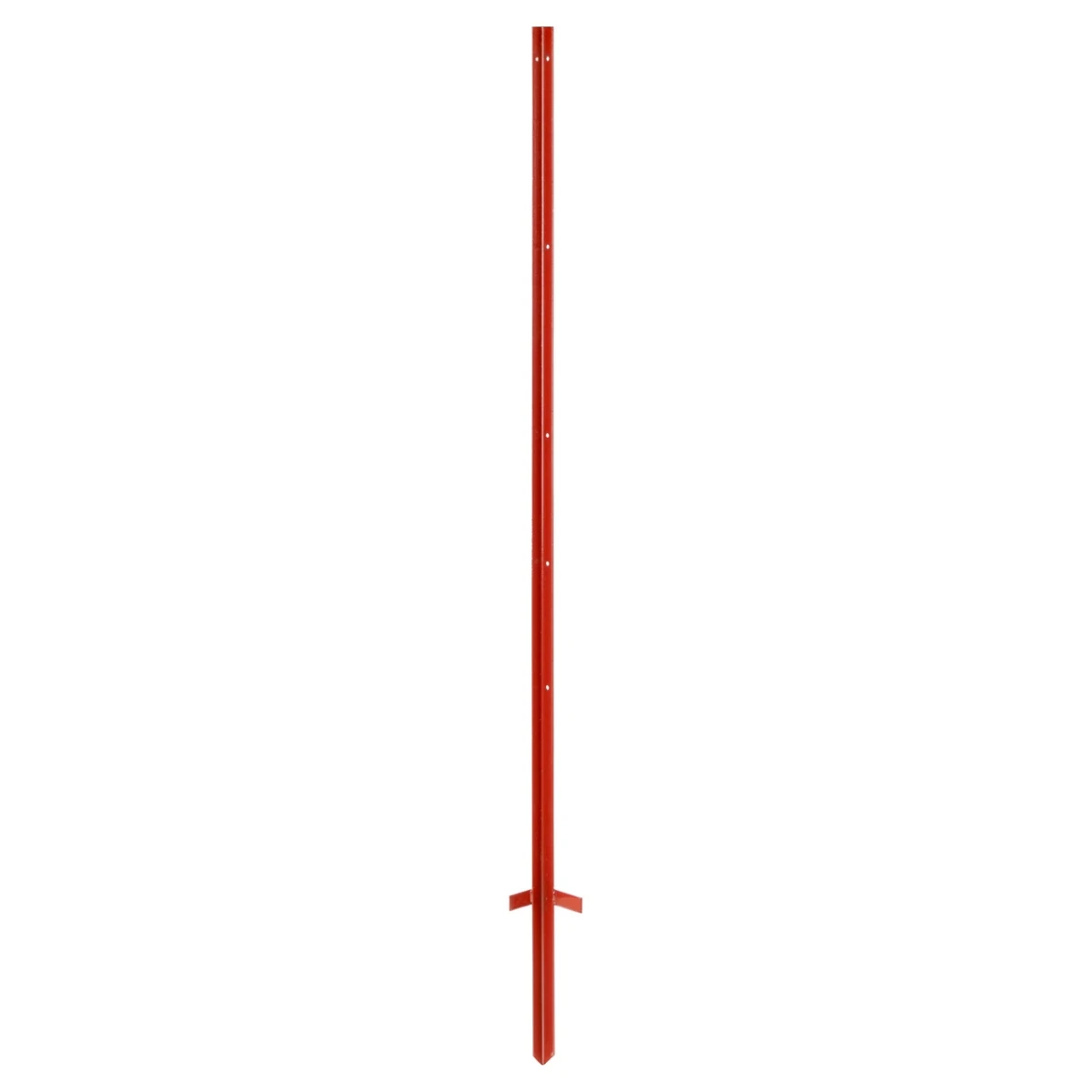 Stâlp din oțel cornier 25 × 25 mm, 165 cm, 10 buc.