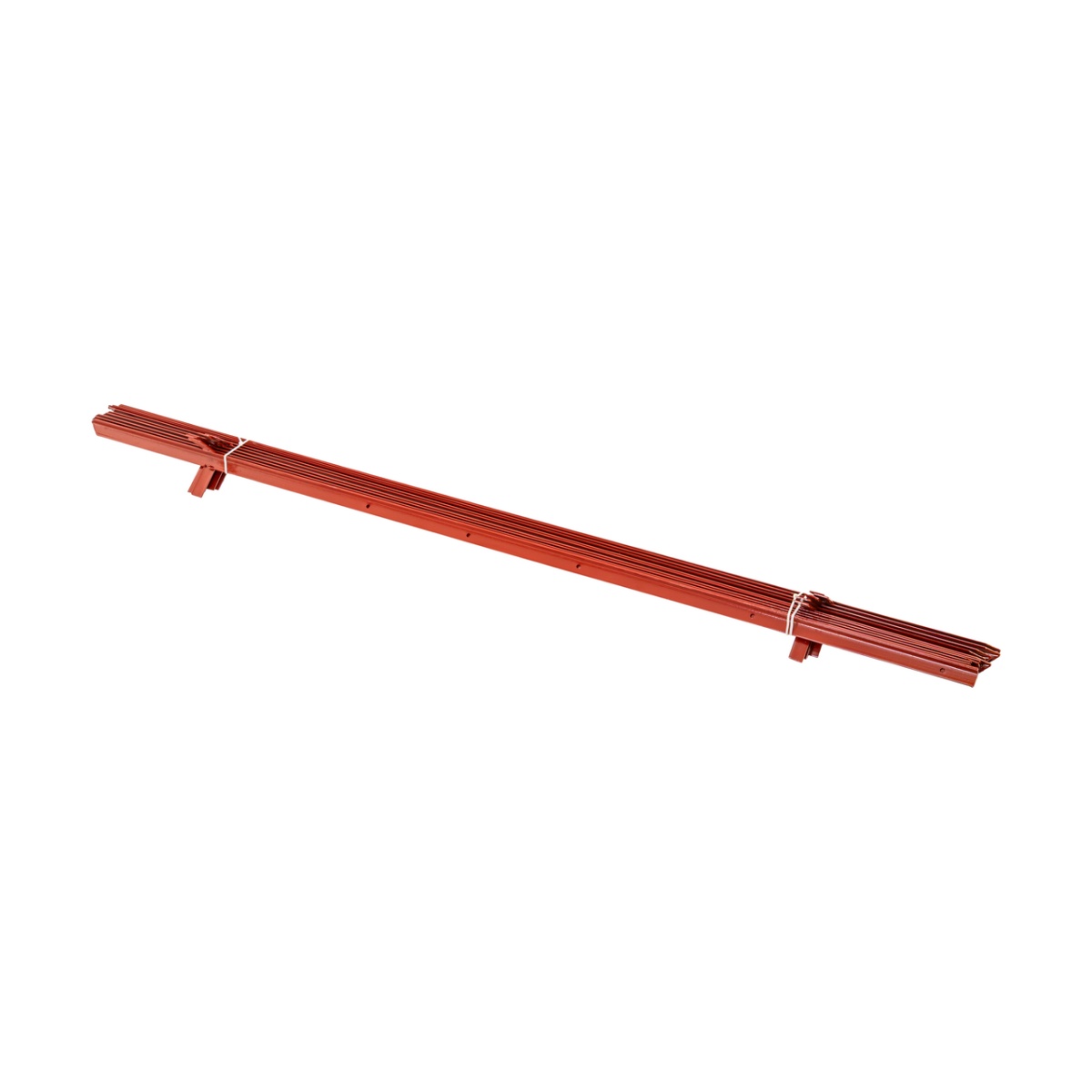 Stâlp din oțel cornier 25 × 25 mm, 165 cm, 10 buc.