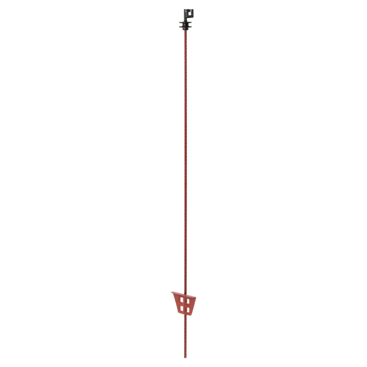 Stâlp din oțel, pentru gard electric, Ø8 mm × 107 cm, 30 buc.