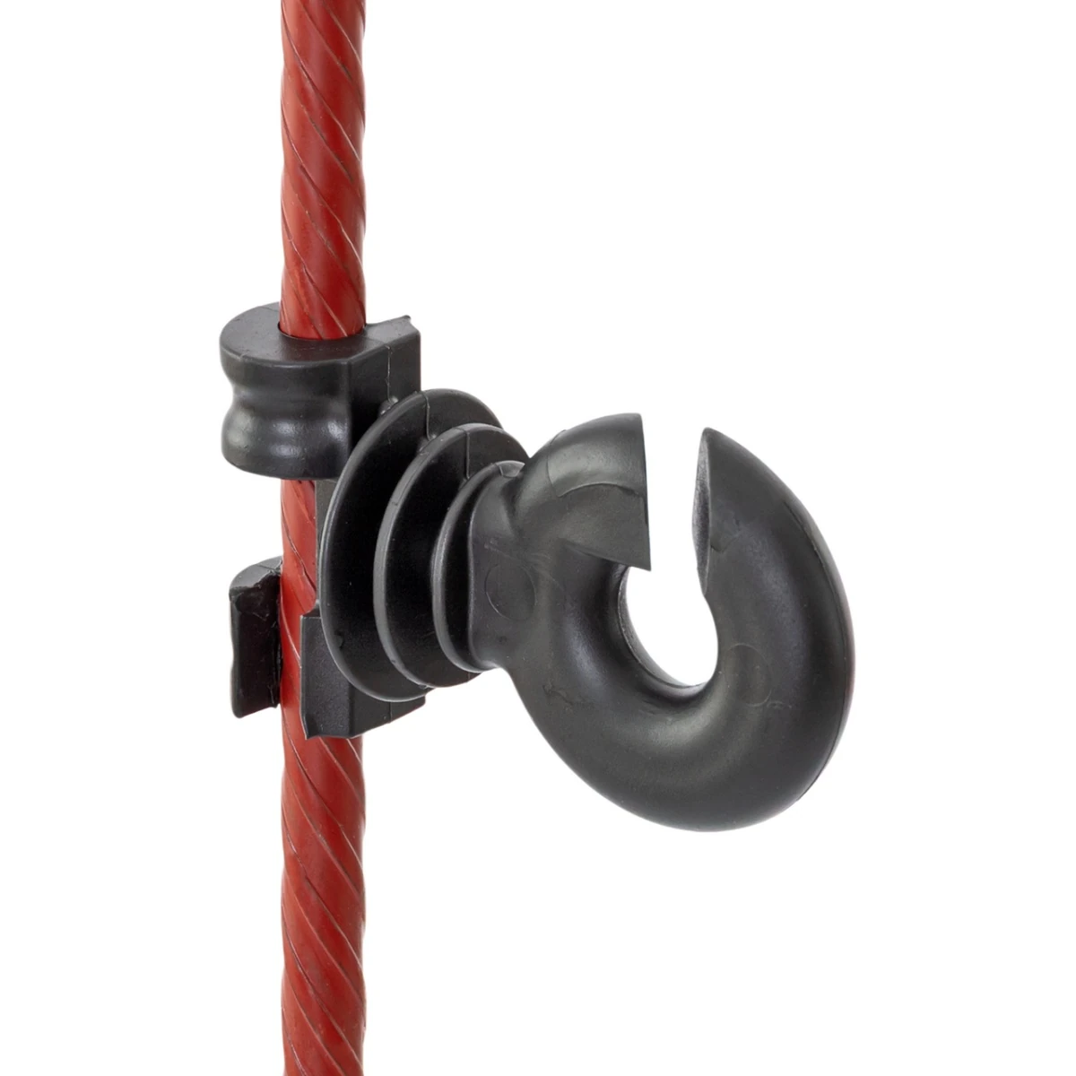 Stâlp din oțel, pentru gard electric, Ø8 mm × 107 cm, 30 buc.