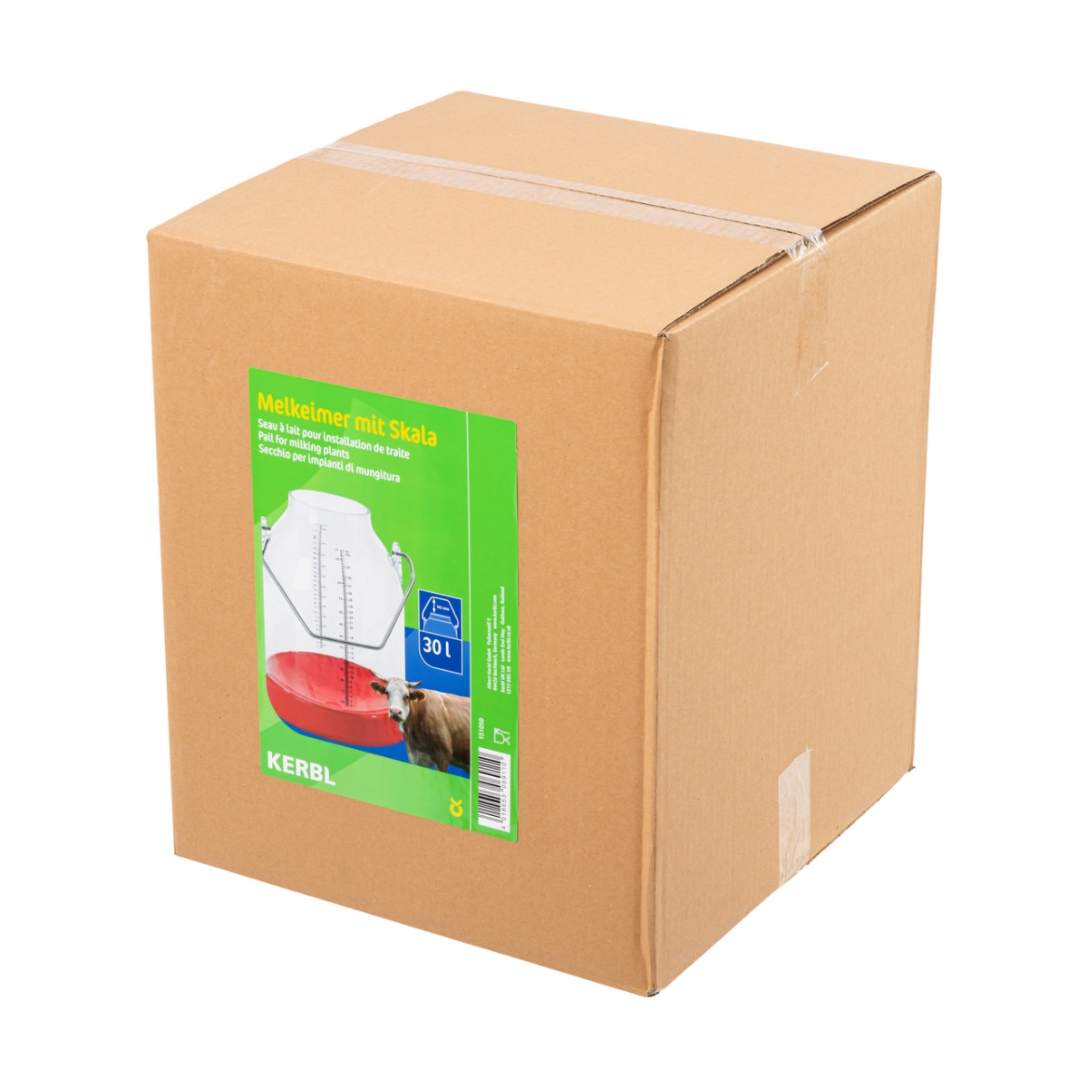 Bidon gradat pentru lapte, din plastic, 30 litri