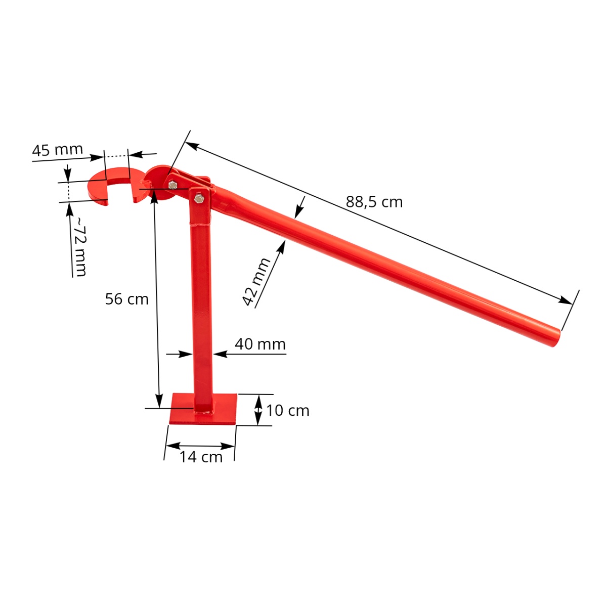 Extractor pentru stâlpi T-post