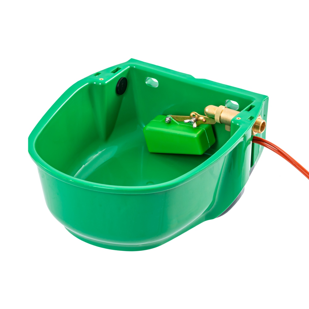 Adăpătoare anti-îngheț cu plutitor și cablu de încălzire, 5 litri